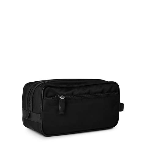 prada bucket cosmetic pouch|Prada nylon makeup pouch.